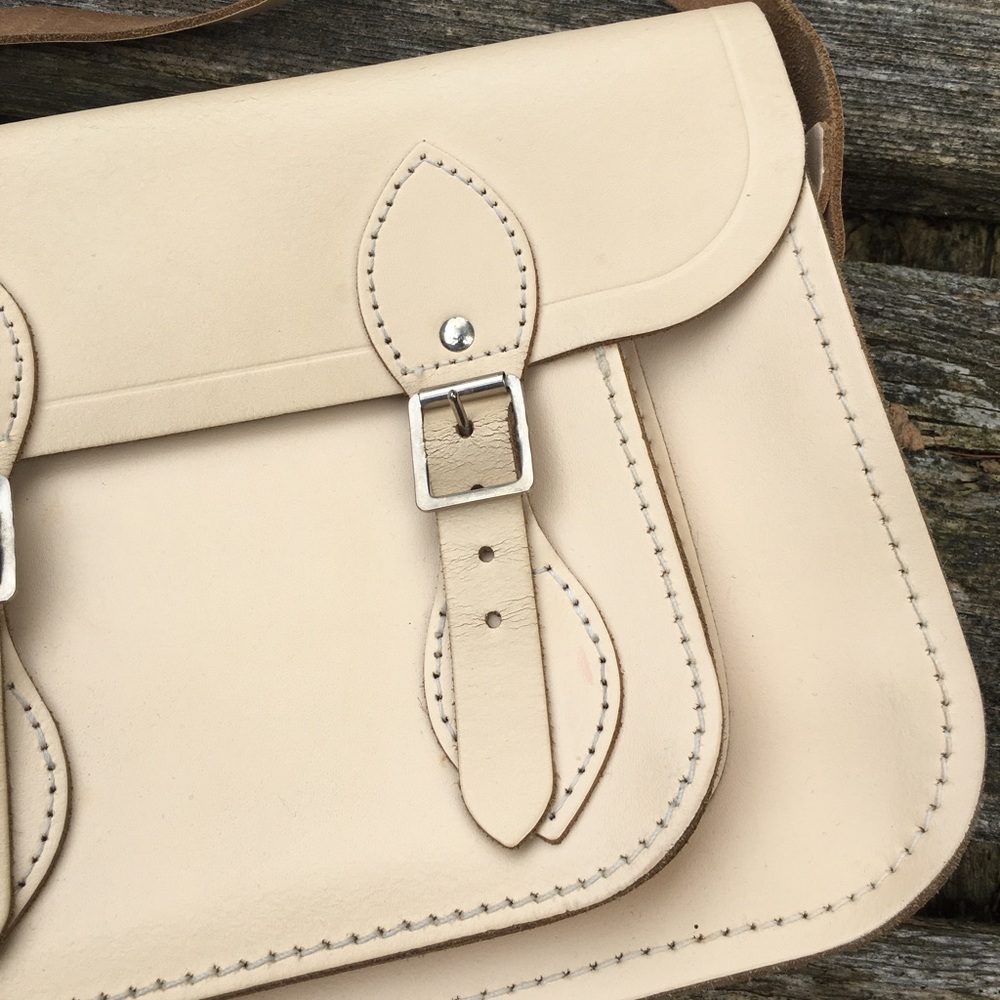 The Cambridge Satchel Company Cream Satchel Crossbody - Picture 2 of 6